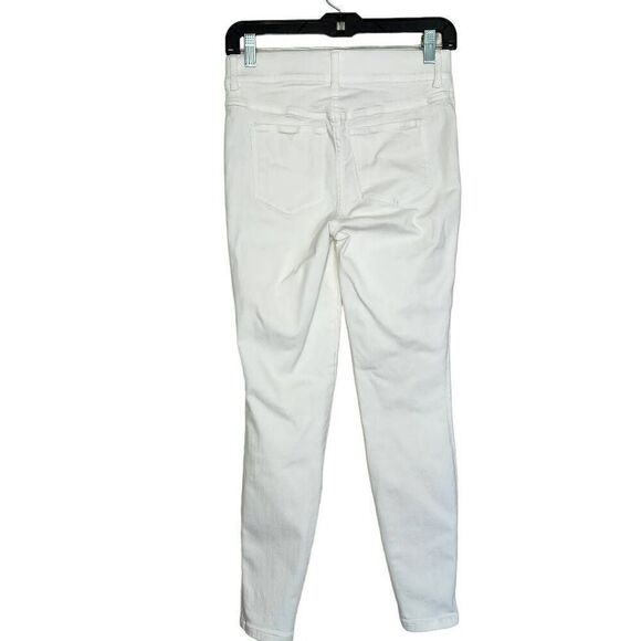 Spanx Women Jeans, White Stretchy Pull-On Skinny Jeggings, Sz Small - Picture 10 of 11
